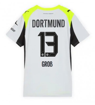 Lacne Ženy Futbalové dres Borussia Dortmund Pascal Gross #13 2025-26 Krátky Rukáv - Preč